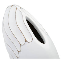 Vaso Resina Decorato Piccolo cm 34X11,5X24,5 - LINES