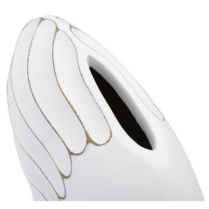 Vaso Resina Decorato Piccolo cm 34X11,5X24,5 - LINES