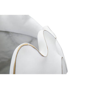 Vaso Resina Decorato cm Ã˜ 44X37 - GASPEAU LINES