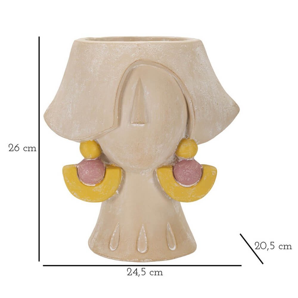 Vaso Elegante cm 24,5X20,5X26 - ELEGANT