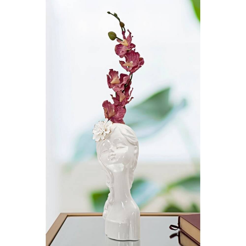 Vaso Motivo Giovane cm 10,5X10X24,7 - YOUNG LADY