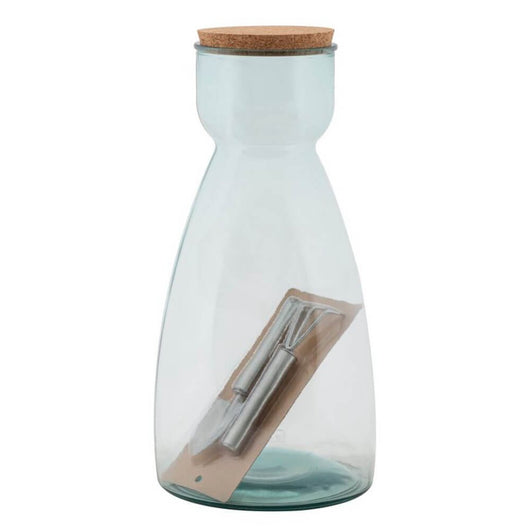 Vaso Giardino Vetro Riciclato cm Ø 21,5X43,5 (Made in Spain) - GARDEN