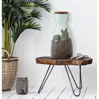 Vaso Giardino Vetro Riciclato cm Ø 21,5X43,5 (Made in Spain) - GARDEN