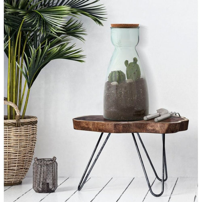 Vaso Giardino Vetro Riciclato cm Ø 21,5X43,5 (Made in Spain) - GARDEN