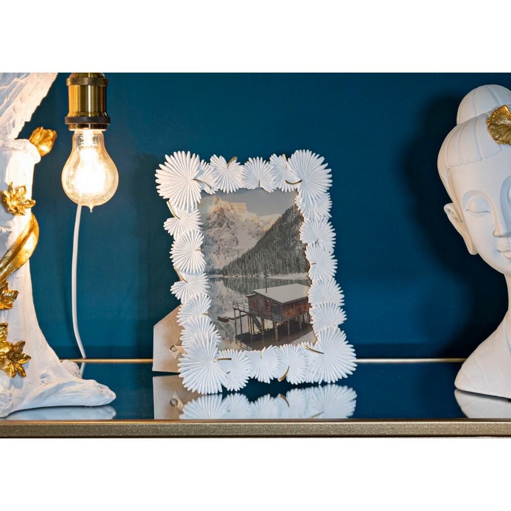 Cornice Foglia Piccola cm 22,7X1,5X28 (Interno 15X20) - PALM LEAF PICCOLA