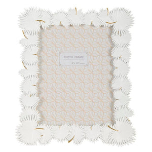 Cornice Foglia Grande cm 28,5X1,7X33 (Interno 20X25) - PALM LEAF