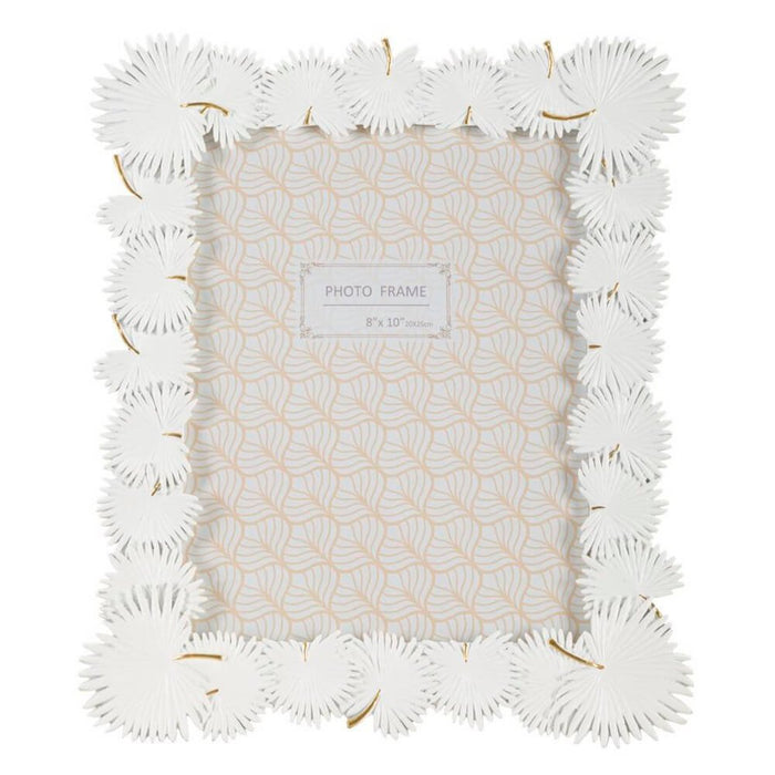 Cornice Foglia Grande cm 28,5X1,7X33 (Interno 20X25) - PALM LEAF