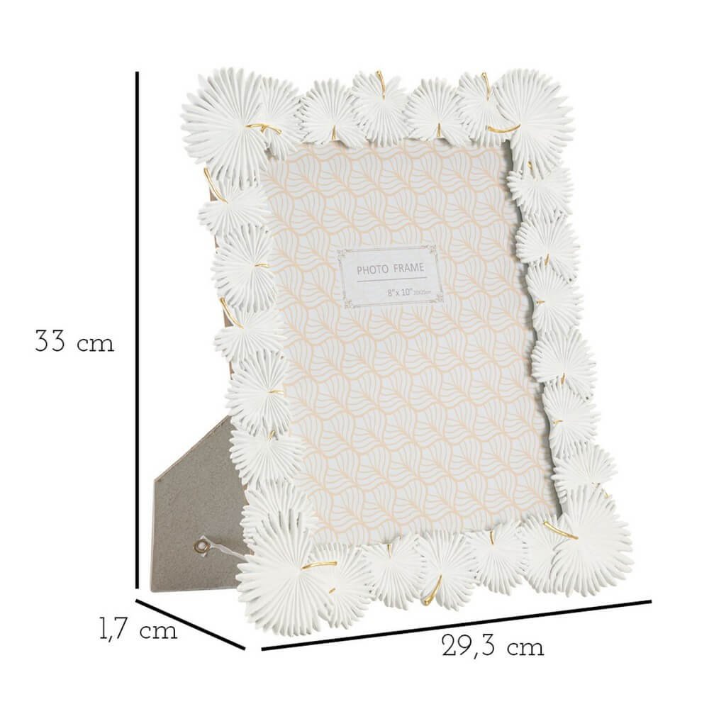 Cornice Foglia Grande cm 28,5X1,7X33 (Interno 20X25) - PALM LEAF