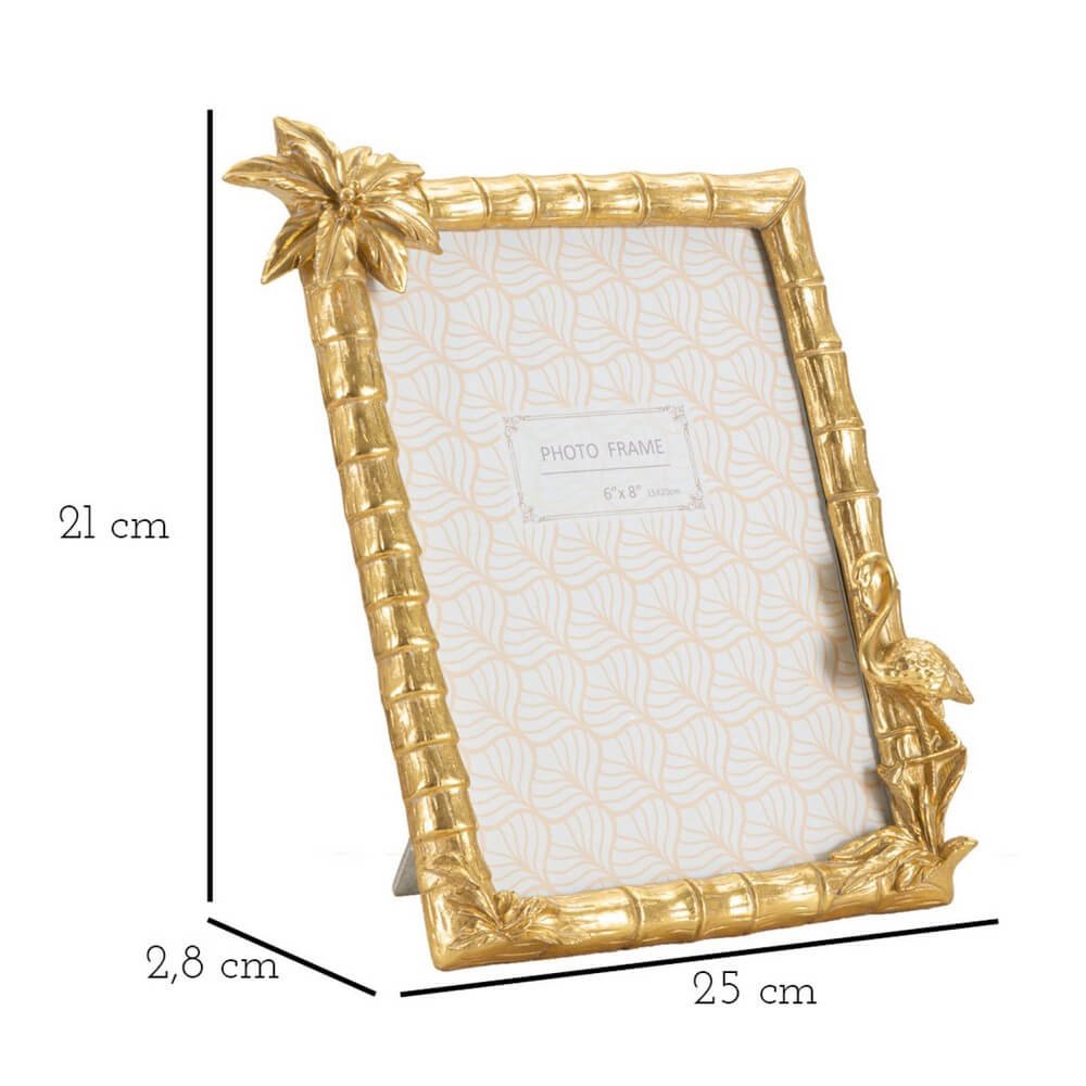 Cornice Flamingo Decorativa Piccola cm 25X2,8X21 (Interno 15X20) - FLAMINGO PICCOLA