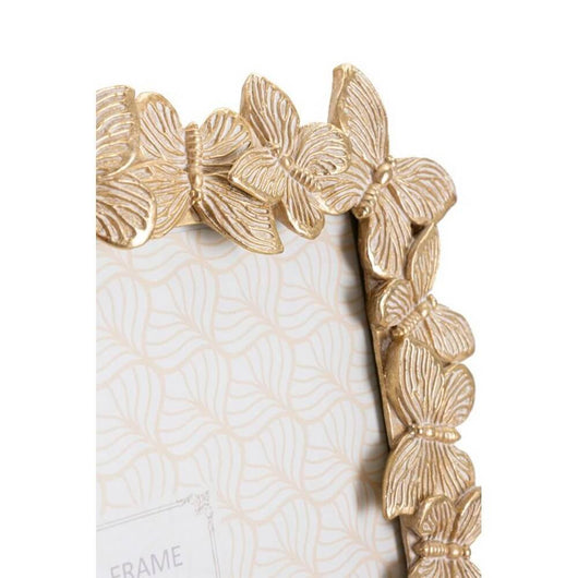 Cornice Farfalle Oro Grande cm 27,5X2,6X32,5 (Interno 20X25) - FARFALLE GOLD