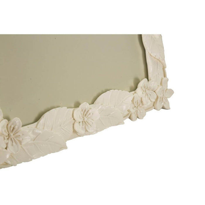 Cornice Foglia Crema cm 26X2X30,7 (Interno 20X25) - LEAFREAM