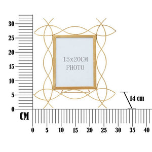 Cornice Ferro Glam Piccola cm 29,5X1,4X32 (Interno 15X20) - IRON GLAM X PICCOLA