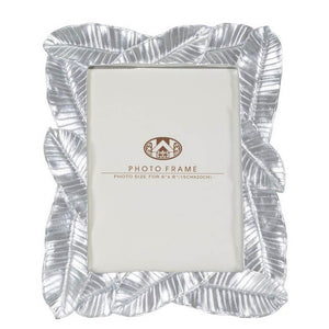 Cornice Argento Foglia cm 23X2,5X27,5 (Interno 15X20) - LEFY SILVER