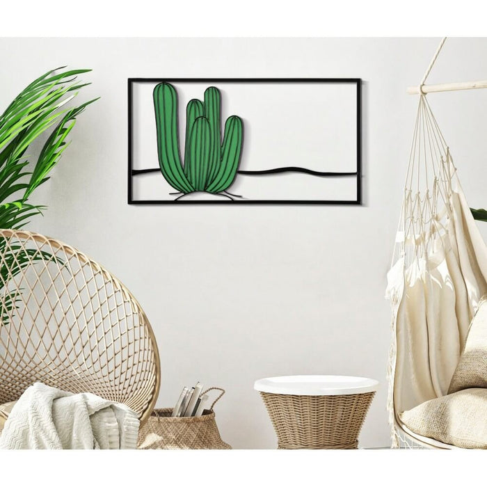 Decorazione Parete Cactus cm 60X1,3X34 - CACTUS
