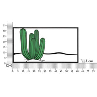 Decorazione Parete Cactus cm 60X1,3X34 - CACTUS