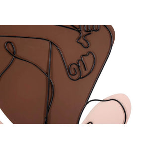 Decorazione Parete Coppia cm 60X1,3X81 - COUPLE