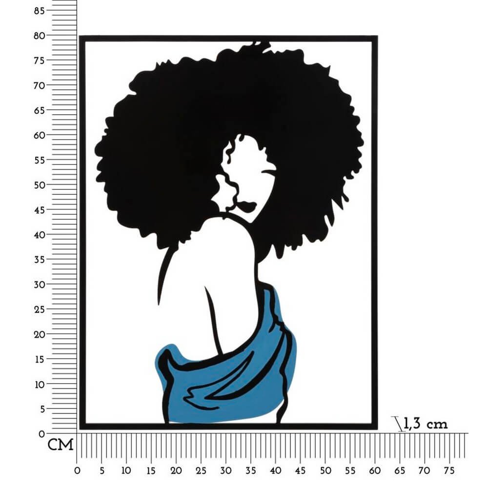 Decorazione Parete Astratta cm 60X1,3X81 - AFEF