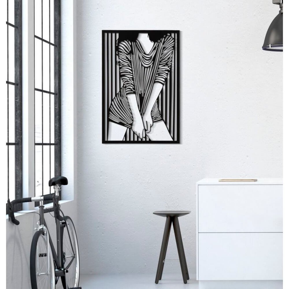 Decorazione Parete Elegante cm 40X1,3X60 - FASHIONABLE