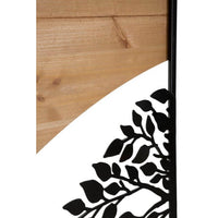 Decorazione Parete Arco Ferro e Legno Set 3 Pezzi cm 105X2X70 (35X2X70) - ARC