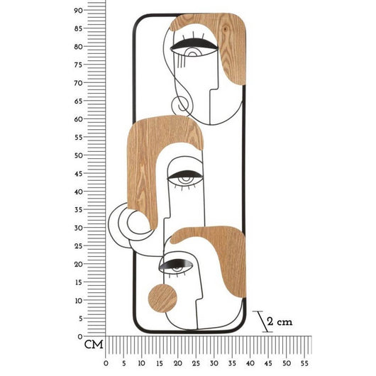 Decorazione Parete Muro Design cm 38X2X89,5 - PICASSY