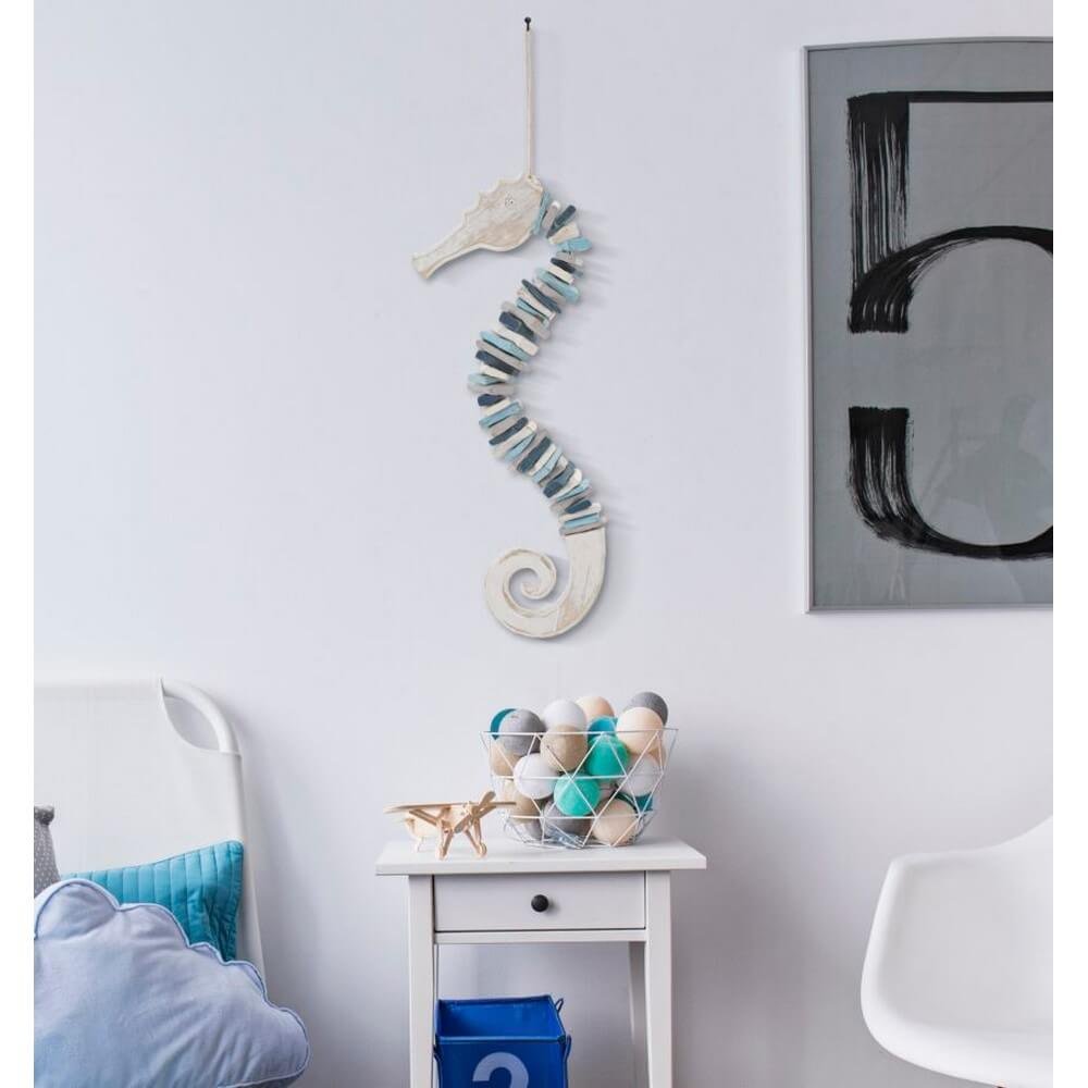 Cavalluccio Marino da Appendere Colorato cm 22X6X55 - COLOR