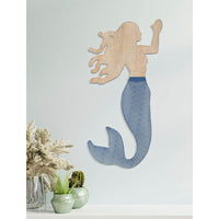 Decorazione Parete Muro Sirena cm 30,5X2X60 - SIRENA