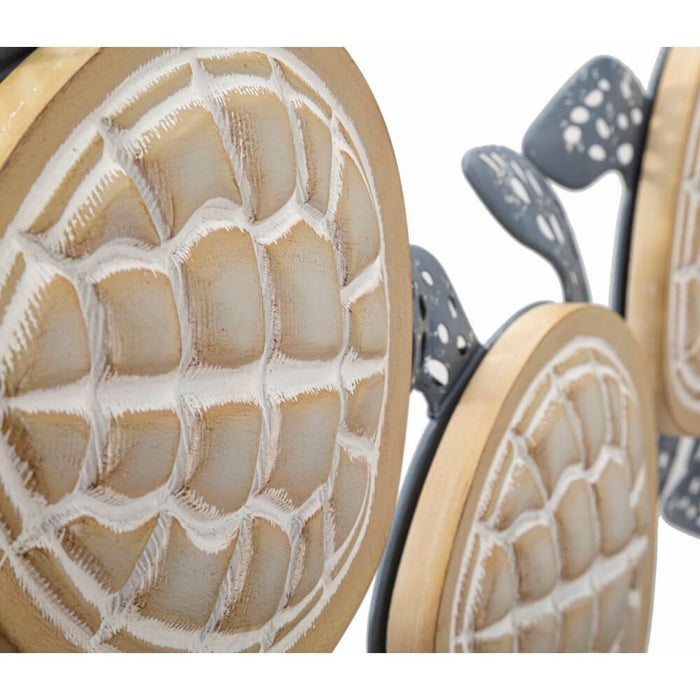 Decorazione Parete Muro Tartarughe cm 111,5X6,3X43 - TARTARUGHE