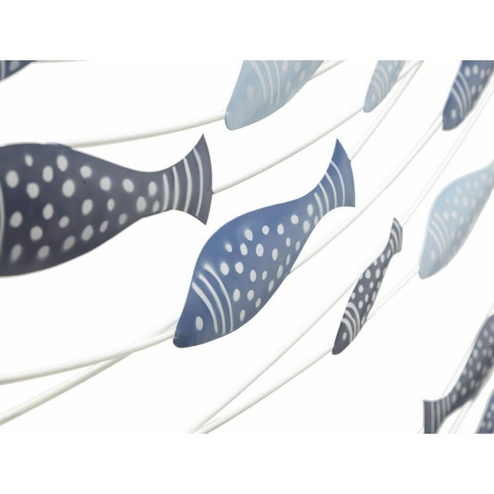 Decorazione Parete Muro Pesci cm 96,5X1,5X61 - PESCI