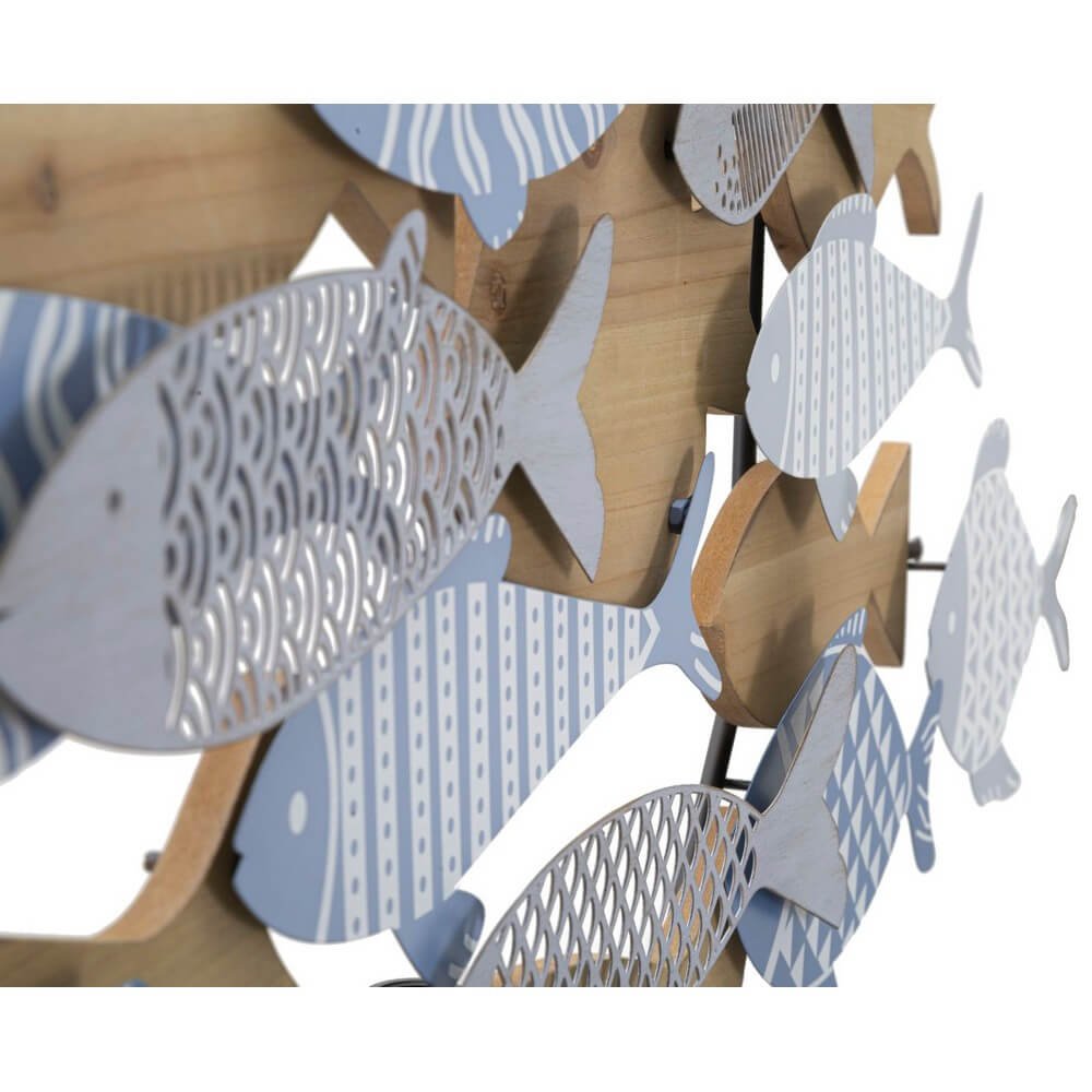 Decorazione Parete Muro Mare cm 91X3X33,5 - FISH SEA