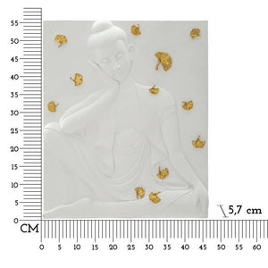 Decorazione Parete Buddha cm 46X5,7X55,5 - BUDDHA