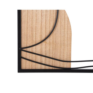 Decorazione Parete Muro Art Deco cm 55X2X80 - DAVID