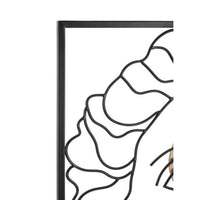 Decorazione Parete Muro Art Deco cm 50X2X80 - DAVID