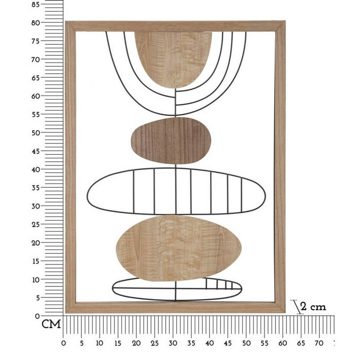 Decorazione Parete Muro Geometrico cm 60X2X80 - ASTROY