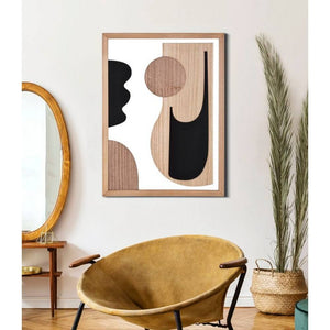 Decorazione Parete Muro Astratto cm 60X2X80 - ASTRY