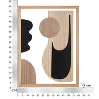 Decorazione Parete Muro Astratto cm 60X2X80 - ASTRY