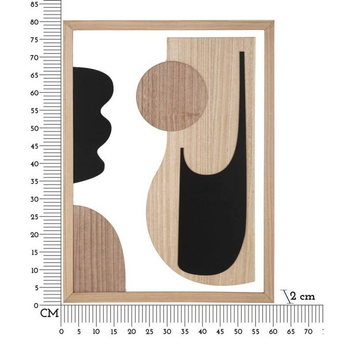 Decorazione Parete Muro Astratto cm 60X2X80 - ASTRY