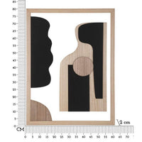 Decorazione Parete Muro Astratto cm 60X2X80 - ASTRY