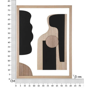 Decorazione Parete Muro Astratto cm 60X2X80 - ASTRY