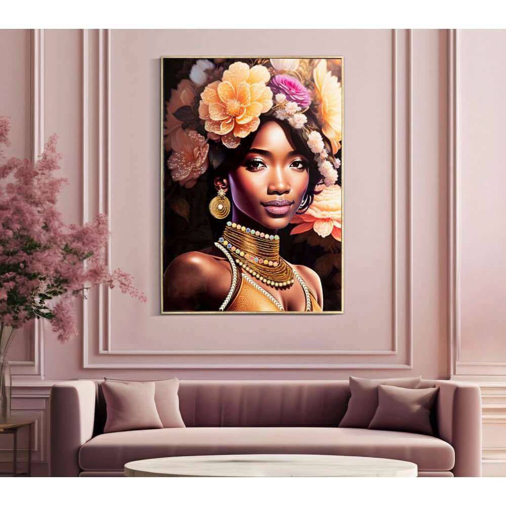 Dipinto su Tela con Cornice Abstract cm 72X4,5X102 - ZENA