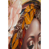 Dipinto su Tela con Cornice Design cm 72X4,5X102 - AYDA