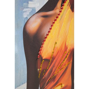 Dipinto su Tela con Cornice cm 72X4,5X102 - DAPHNE