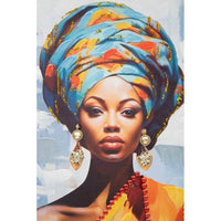 Dipinto su Tela con Cornice cm 72X4,5X102 - DAPHNE