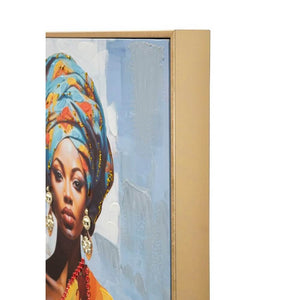 Dipinto su Tela con Cornice cm 72X4,5X102 - DAPHNE