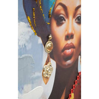 Dipinto su Tela con Cornice cm 72X4,5X102 - DAPHNE