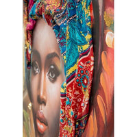 Dipinto su Tela con Cornicecm 82X4,5X122 - DEVA