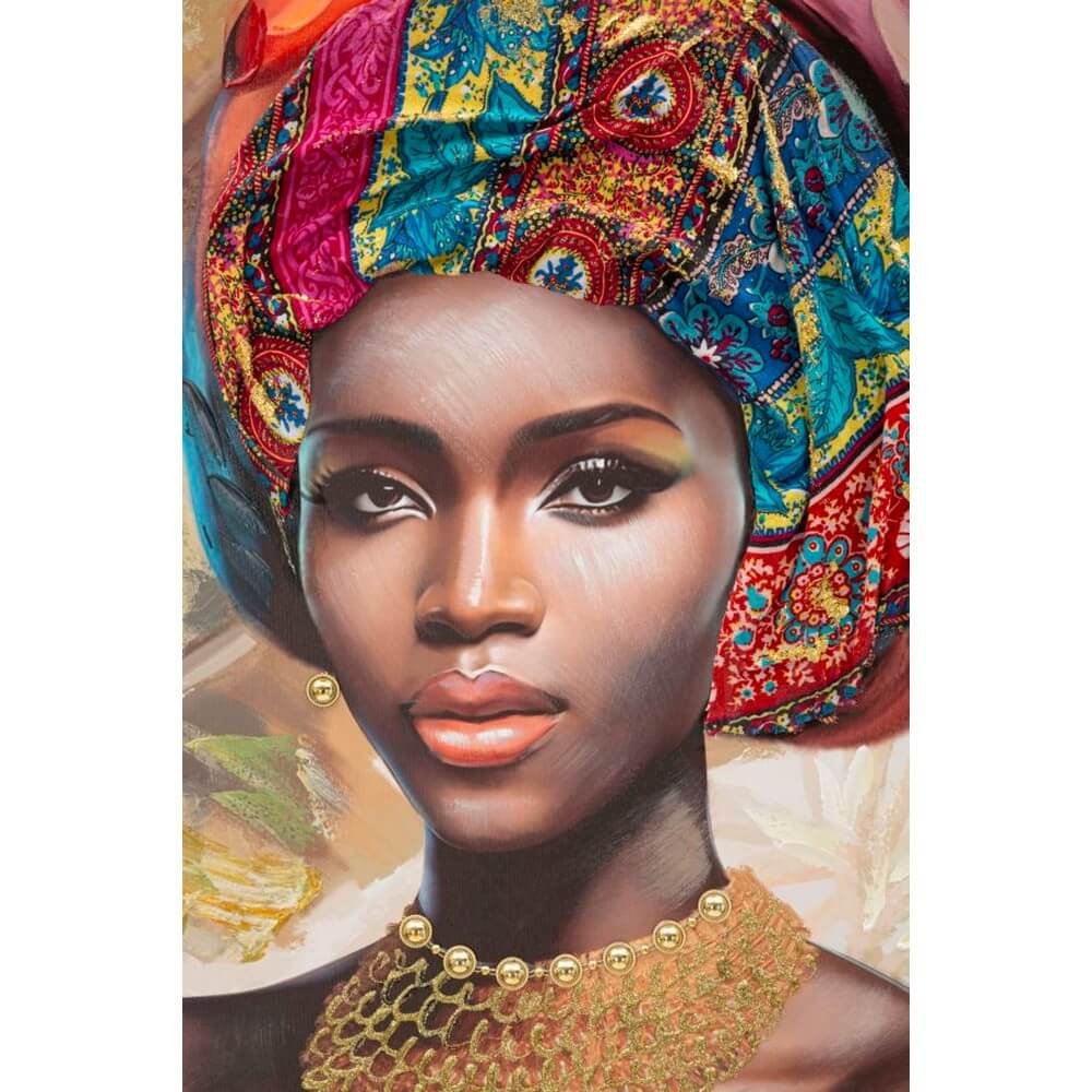 Dipinto su Tela con Cornicecm 82X4,5X122 - DEVA