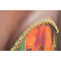 Dipinto su Tela con Cornicecm 82X4,5X122 - DEVA