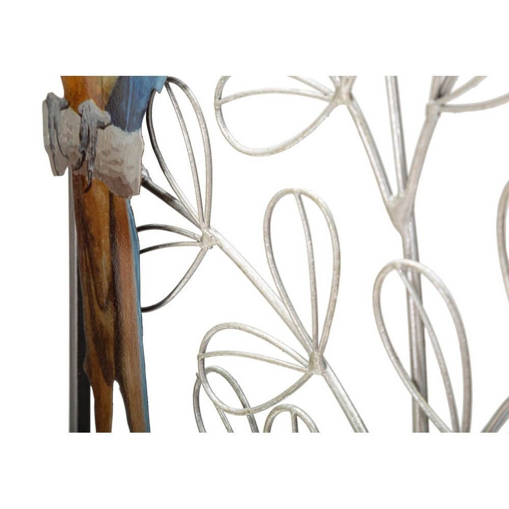 Decorazione Parete Ferro Pappagallo cm 28,6X2,5X74,3 - PARROT