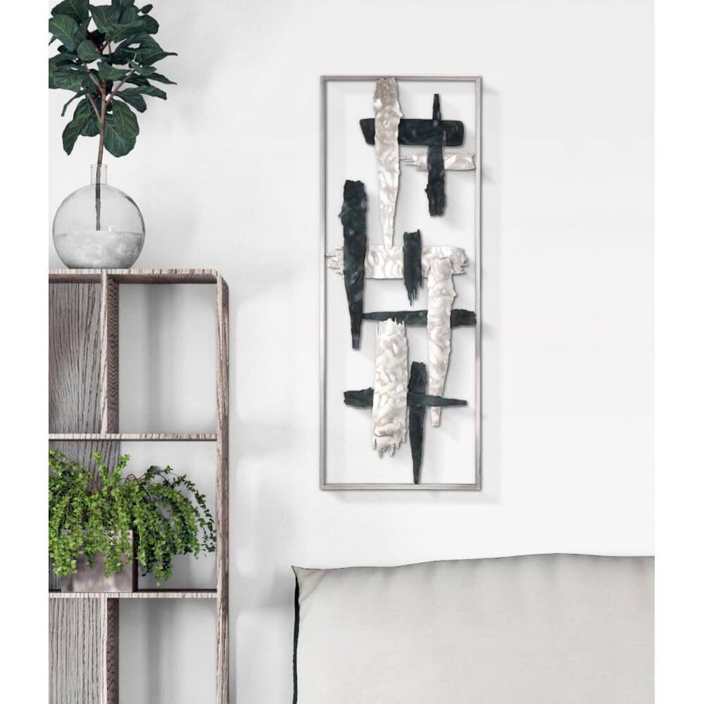 Decorazione Parete Ferro Nuova Arte cm 28,6X2,5X74,3 - NEWRT