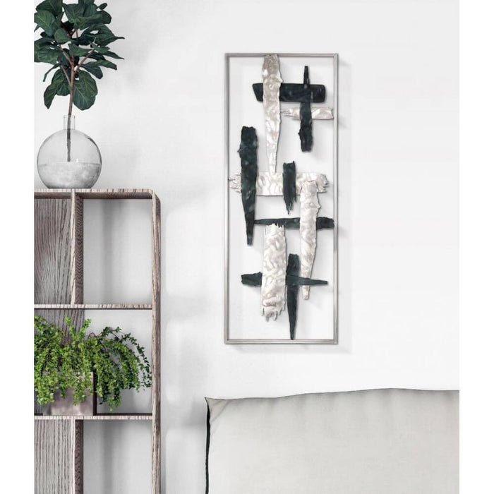 Decorazione Parete Ferro Nuova Arte cm 28,6X2,5X74,3 - NEWRT